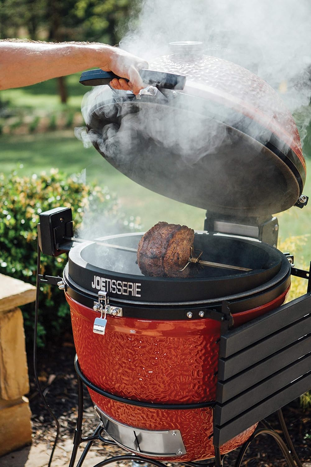 Kamado Joe KJ-TISSERIENA JoeTisserie Classic, One Size, Black : Garden & Outdoor