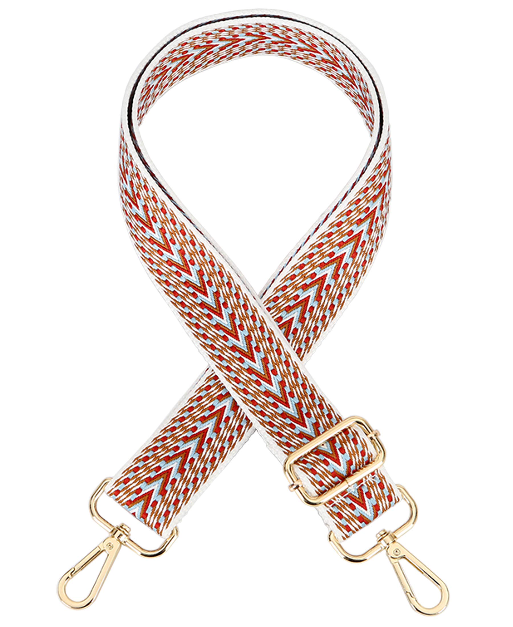 ZYLDK Colorful Adjustable Shoulder Strap Replacement Belt Crossbody Canvas Bag Handbag Wide Long Straps