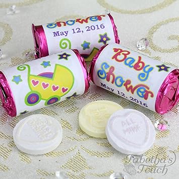 personalised baby shower favours