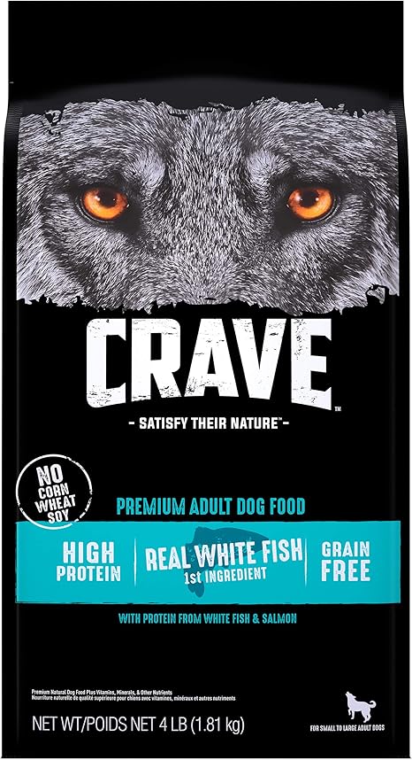 dog food with fish as main ingredient