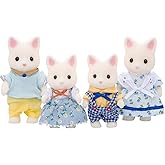 EPOCH Sylvanian Families Dolls Silk cat Family FS-12