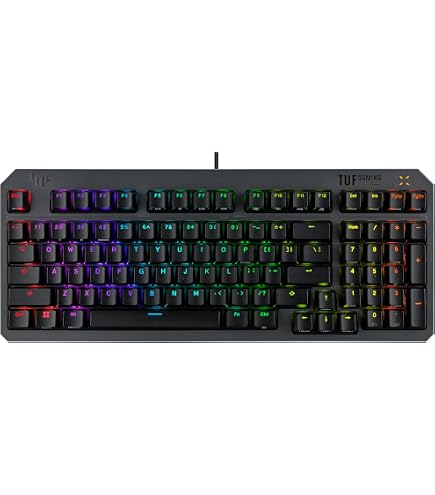 For ASUS TUF Dash 15 FA507 FA507R Palmrest With Backlit US Keyboard 90NR0951-R31 Black - View #3