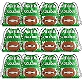 Hying 12 Pieces Football Drawstring Bags Football Party Favors Bags Gym Drawstring Bags Rugby Goodie Bags Football Backpack String Bags for Football Fans Sports Match Gift Supplies