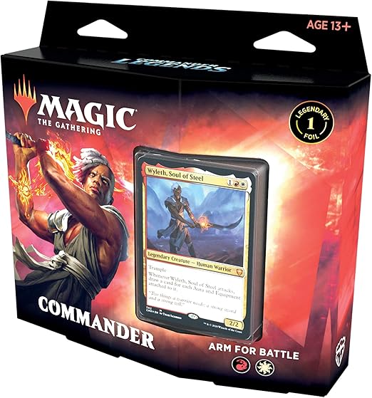 Magic The Gathering Commander Legends Commander Deck Arm for Battle 100 Card ReadytoPlay