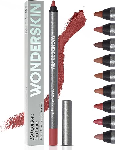 Wonderskin 360 Contour Lip Liner Nude Ruby Waterproof Long Lasting
