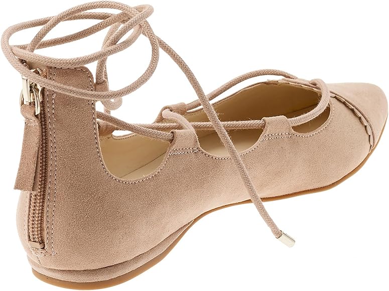 nine west lace up flats