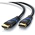 CSL - 5m HDMI Kabel 2.0a / 2.0b | Ultra HD 4k 60Hz 18 Gbit/s | neuster Standard | High Speed HDMI 2.0 | Ultra HD / Full HD 1080p | 3D / ARC / CEC / HDCP / HDR | 3-fach geschirmt | hohe Bandbreite mit bis zu 18 Gbit/s