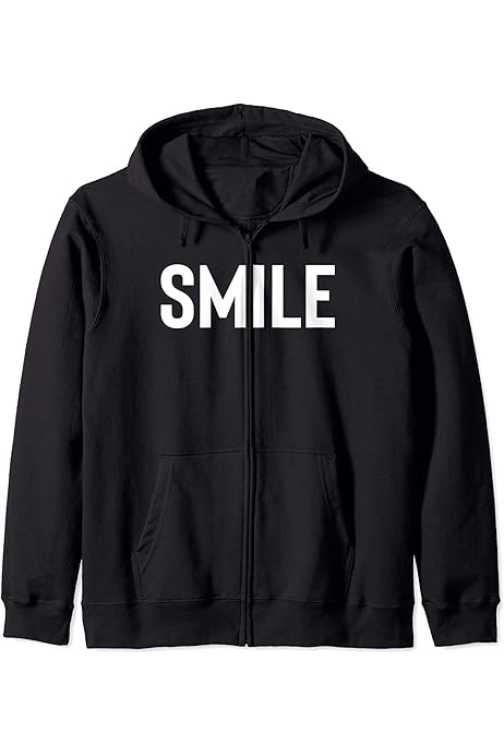 [GRAVER]★BIG SMILE HALF ZIP UP SWEATSHIRT GRAVER】Big Smile Half Zip-Up Clip Sweatshirt (GRAVER