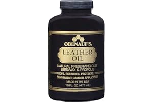 Obenauf's Leather Conditioner - Leather Oil (16oz) - Restore and Protect Leather Boots, Jackets, Purses as Well as Car Leather, Leather Furniture and Much More - Made in The USA (with Applicator)