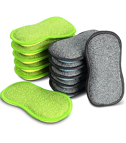 10-Pack Magic Sponge – High Density Kitchen Dish Cleaning Sponges – Unbranded - View #2