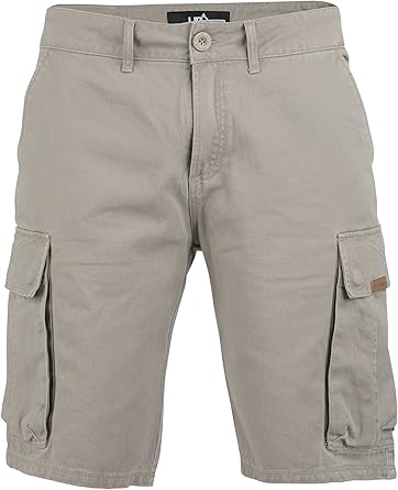 mens slim fit cargo shorts