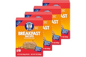 GOODIE GIRL COOKIES Goodie Girl, Cinnamon Brown Sugar Breakfast Biscuits | Snack Packs | Gluten Free, Peanut Free, Egg and Dairy Free | Includes 4 Boxes, 16 Packs Total