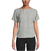 Anne Klein Womens Anne Klein Women's Short Sleeve Polka Dot Top