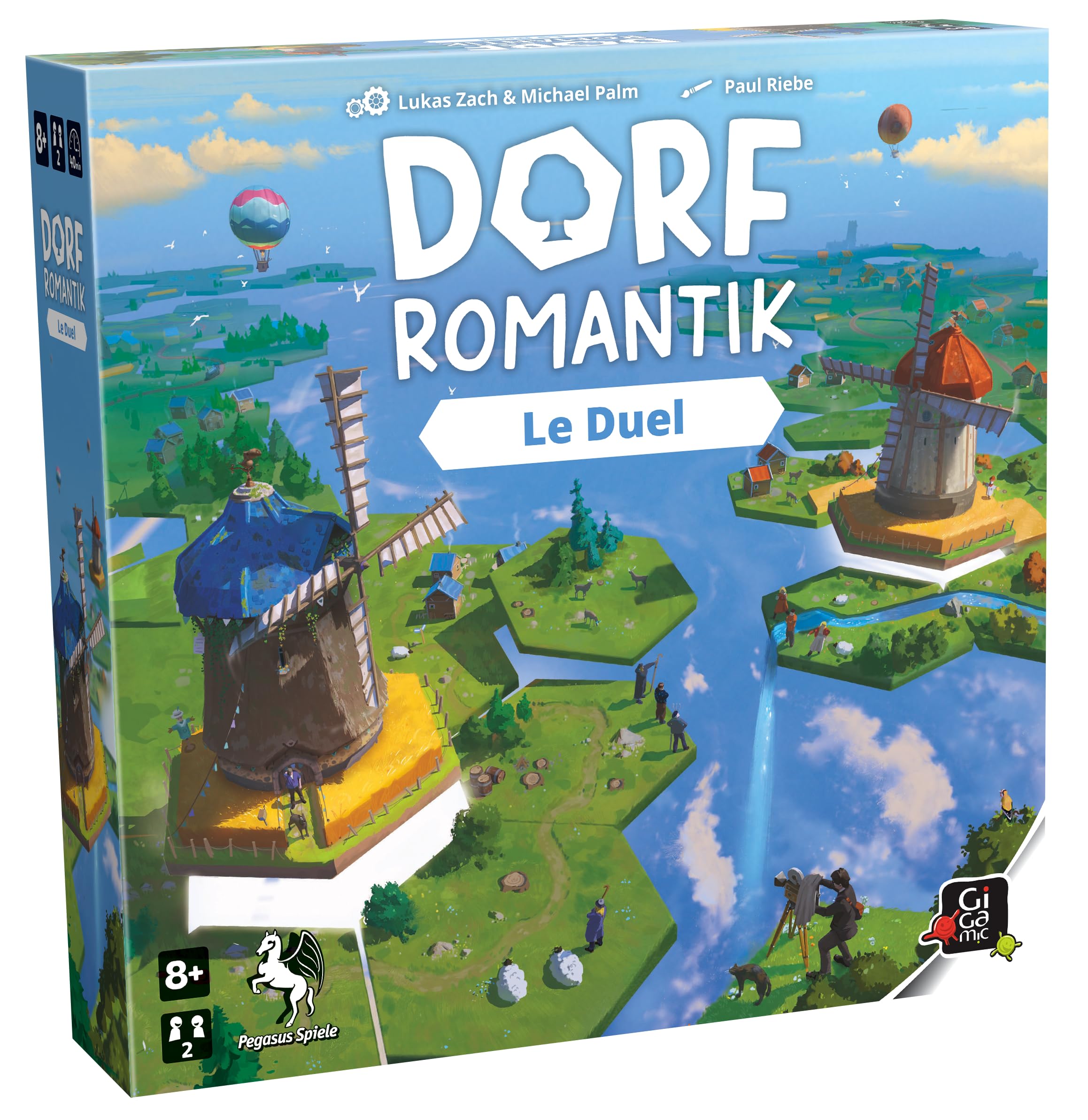 GIGAMIC - DORFROMANTIK Le Duel - Competitive version 2 Players - From 8 years old!