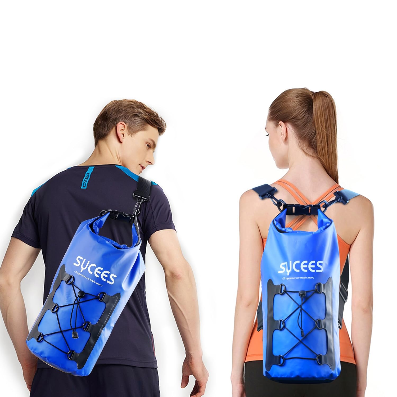 Borse Bagnate Impermeabili 2 Pezzi - Per Nuoto, Palestra, Pannolini - Design Balena E Dinosauro, Lavabile - Foto 11