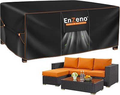 Enzeno Garden Furniture Cover 220x150x90cm Waterproof 420D Oxford