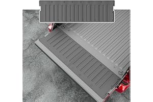 Xipoo Tailgate Mat Compatible with 2005-2023 Toyota Tacoma Tailgate Protector Cargo Liner TPE Tailgate Liner Replacement for 2005-2023 Toyota Tacoma Accessories