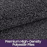 DEXI Dirt Trapper Door Mat Indoor 90x150 cm Black Grey Non-Slip Washable view 5