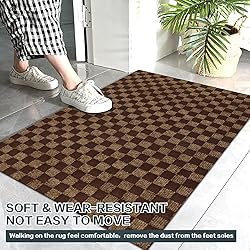 Heyroll Custom Size Hallway Runner Rug, Backed