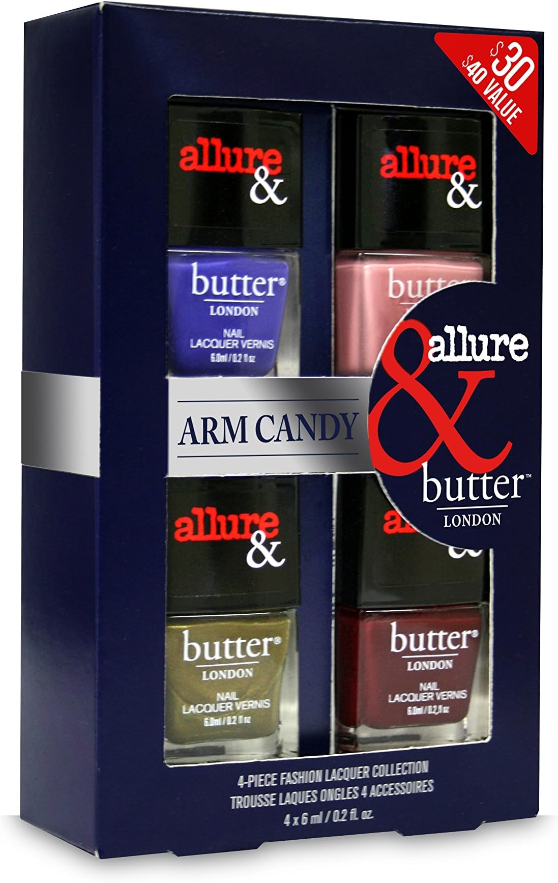 butter LONDON Arm Candy Lacquer Set, Violet's Revenge