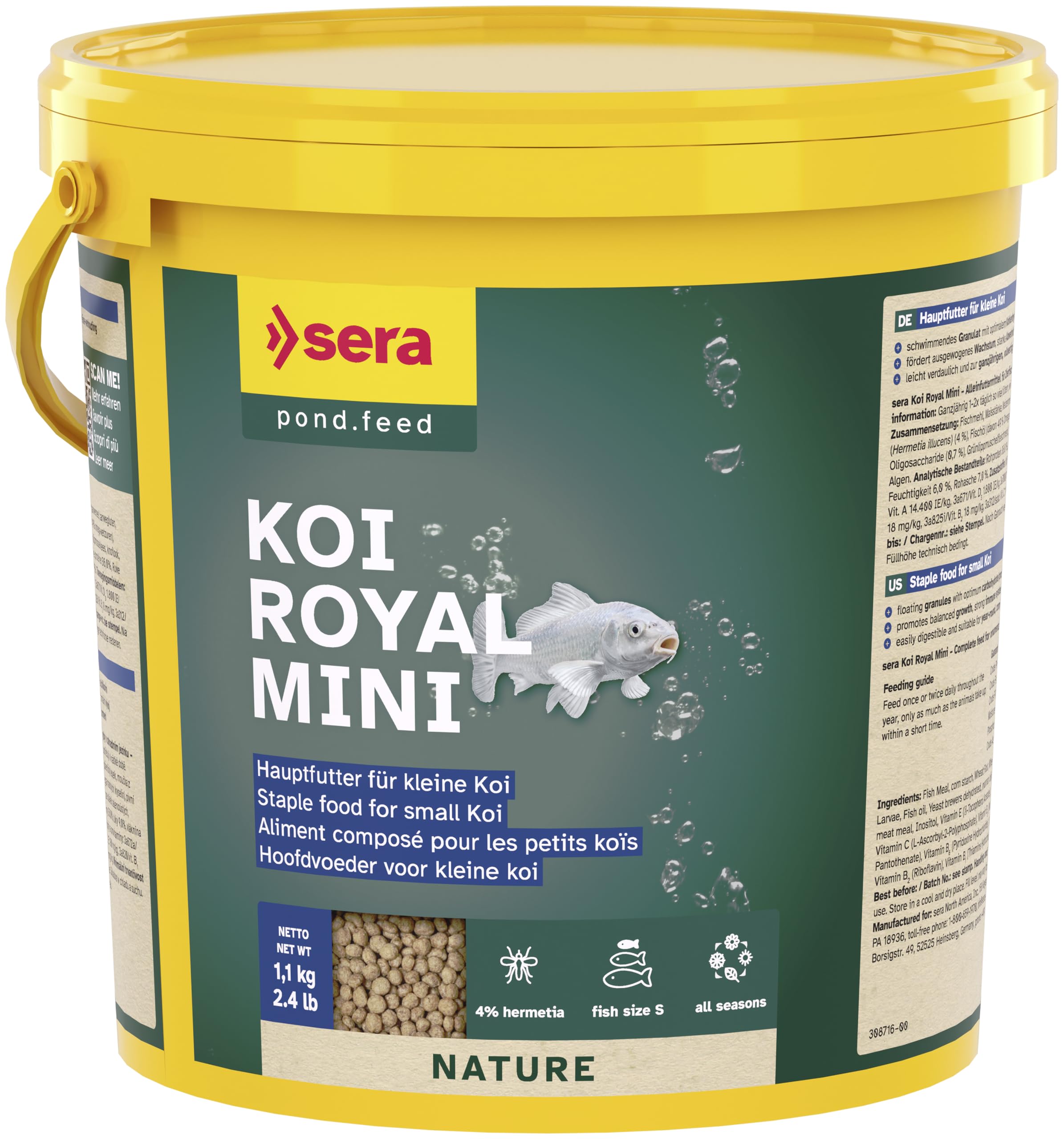 sera Koi Royal Mini, 3800 ml