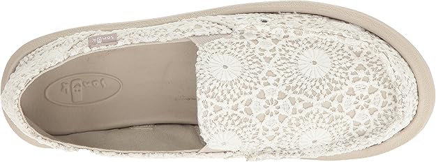 sanuk women's donna crochet loafer flat