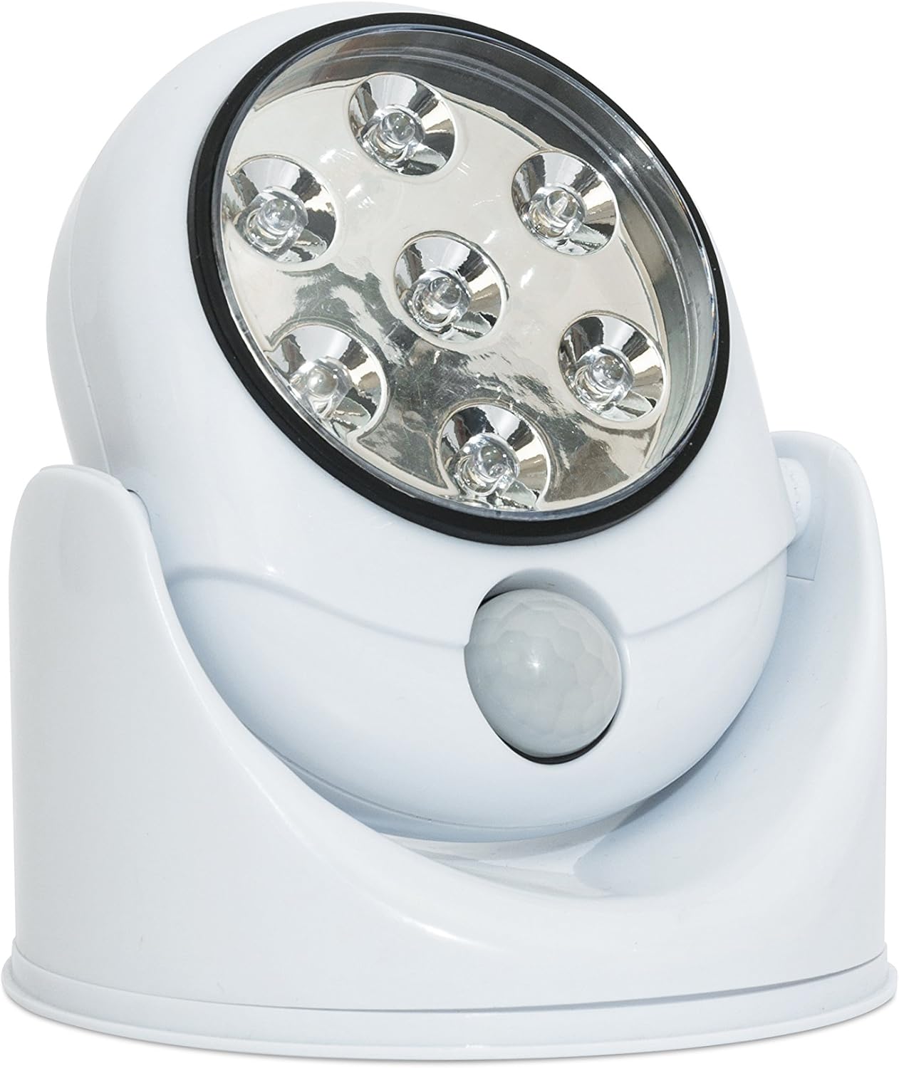 LED Outdoor Security Light iN Home Swivel Battery Powered Motion