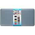 ComfiLife Anti Fatigue Floor Mat – 3/4 Inch Thick Perfect Kitchen Mat, Standing Desk Mat – Comfort at Home, Office, Garage – Durable – Stain Resistant – Non-Slip Bottom (20" x 39", Denim)