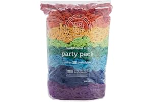 friendly loom Cotton Weaving Loops in Rainbow Colors – 7” Traditional Size | Weave 18 Functional Potholders | Made in The USA