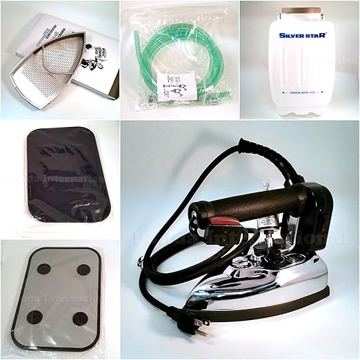 Goldstar Silver Star Gravity Feed Tailors Steam Iron