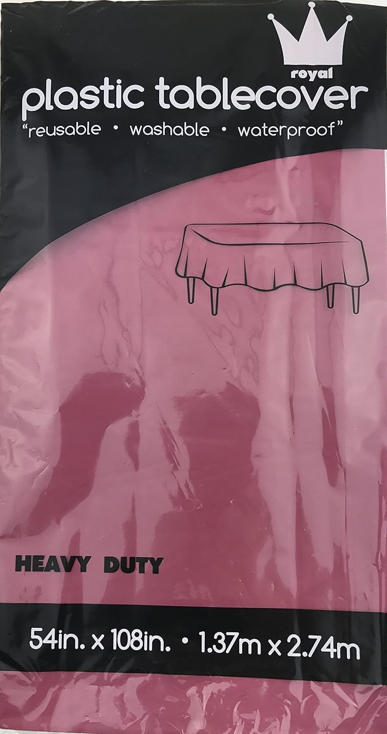 Best maroon and gold plastic table cloth