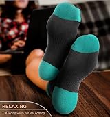 BULLIANT Womens Socks Trainer 6 Pairs Anti Blister Breathable Cushioned view 2