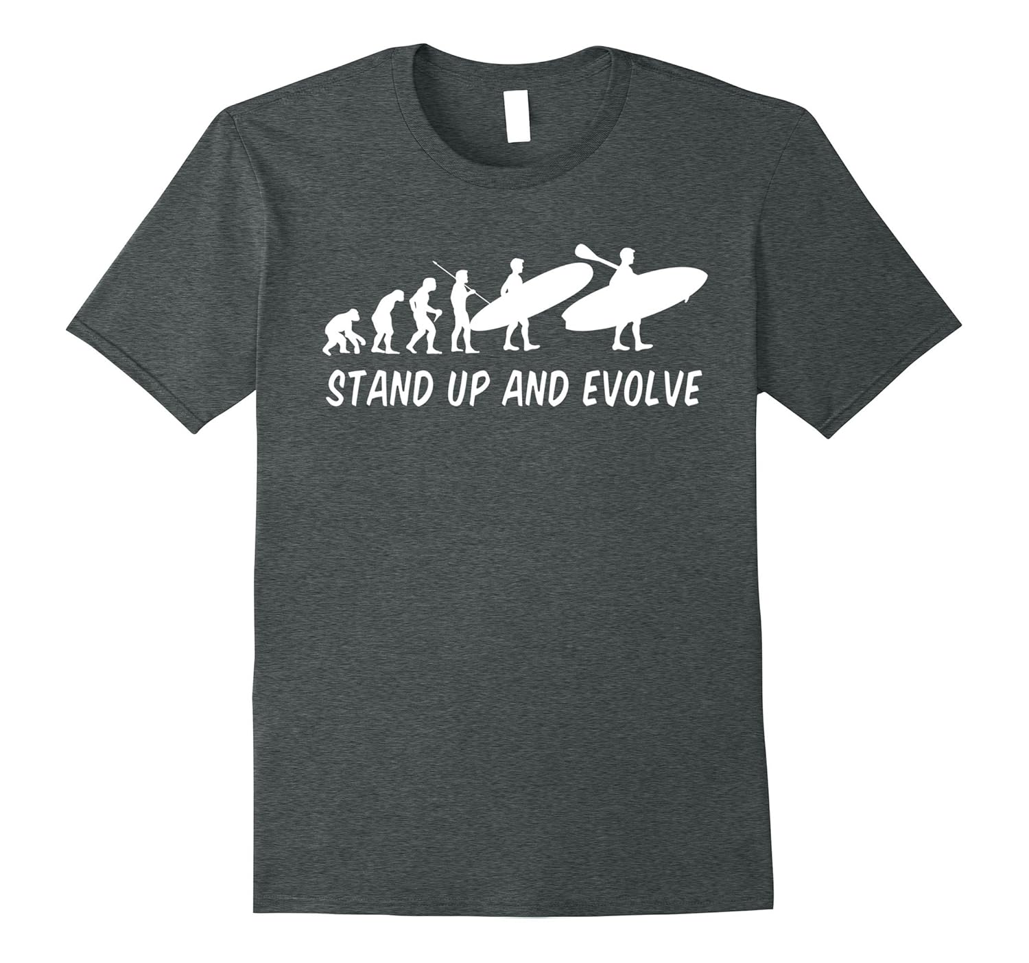 Stand Up Paddle Board Shirt Funny SUP Evolution TShirtTShirt