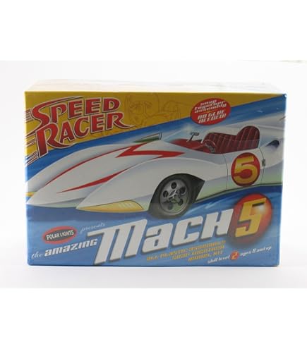 AutoWorld Speed Racer Shooting Star - 1/18 - Jaune - Modèle AWSS125 - Neuf