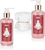 BRUBAKER Winter Berry Bath & Shower Set 7pc Gift Box w/ Towel Christmas Women view 4