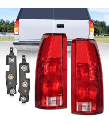 Amazon.com: Anzo USA 211144 Chevrolet Black Clear-New