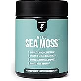InnoSupps Wild Sea Moss Capsules - Immune Support Supplement for Vitality and Gut Health - Daily Vitamins for Men and Women (30 Servings)