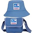 CINKCO Mailman Costume Bucket Hat+Postman Bag (2 in 1) Postman Dress Up for Kids