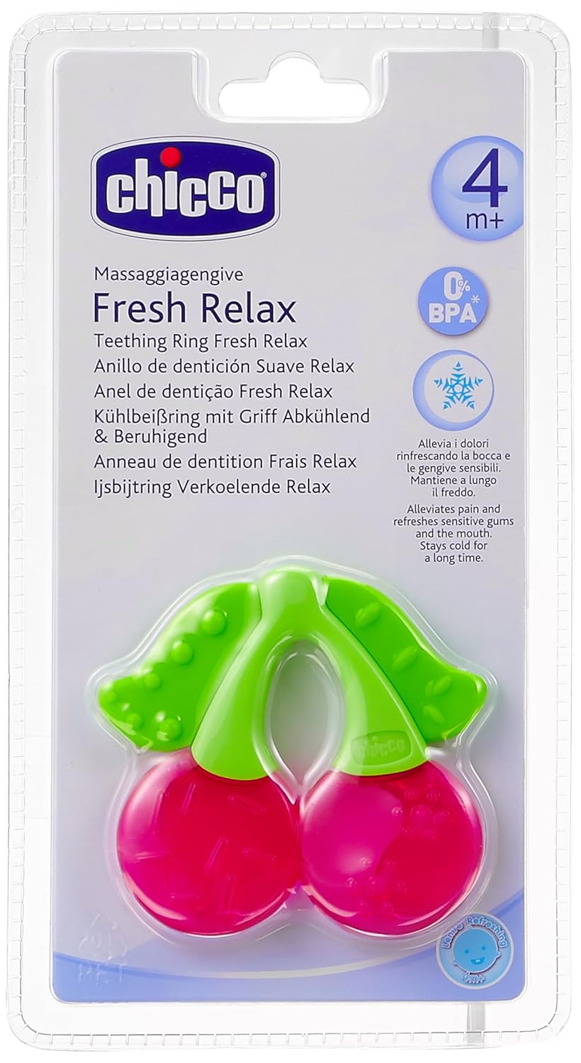 Chicco Mordedor diseño cereza a partir de meses