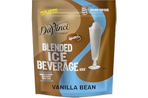 DaVinci Gourmet Vanilla Bean Blended Iced Coffee Mix, 3 Pound (Pack of 1)