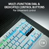 Razer Huntsman V3 Pro Tenkeyless Analog Optical Esports Keyboard White view 7