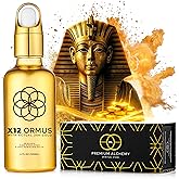 X12 Ormus Monoatomic Gold - Liquid Trace Mineral Blend with 24K Gold – Made by Real Alchemists - Dead Sea & Himalayan Salt - 4 fl oz