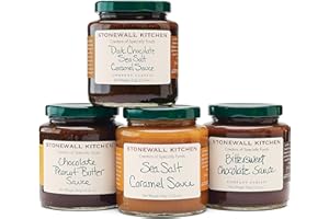 Stonewall Kitchen, Dessert Sauce Collection, 4-Piece Gift Set