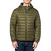 HUGO mens Hooded Lightweight Water Repellent Padded Jacket