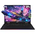 MSI Raider 18 HX Gaming Laptop, Intel i9-14900HX, 64 GB DDR5 RAM, 4 TB PCle SSD, 18" QHD+ (2560 X 1600) 240Hz Display, Nvidia G-Force RTX 4070, RGB Backlit Keyboard, W11 Pro, Black
