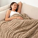 Wemore Jacquard Fleece Weighted Blanket Twin Size
