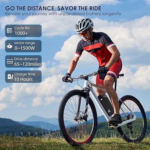 E-Bike Battery 48V 20Ah,Simpleplus Electric Bike Conversion Kit