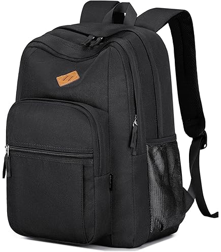 Amazon.com: Amazon Basics Travel Laptop Backpack with Multiple Pockets and  Compartments for 15.6 inch Laptop, Water Resistant, Spacious with Padded  Shoulder Straps, Black | for 15.6 inch Laptop : Electronics