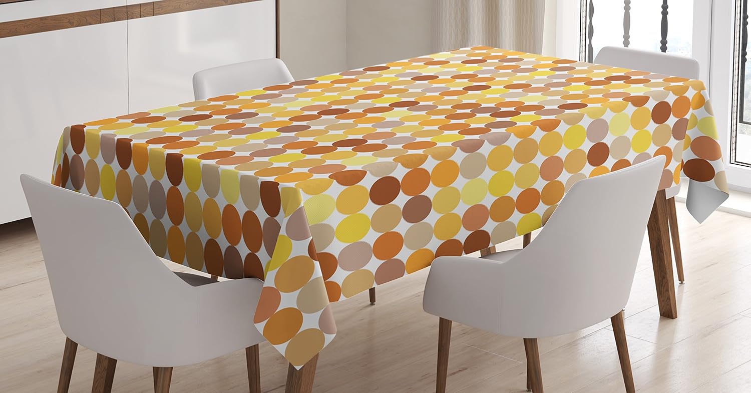 Best marigold table cloth 60 x 90