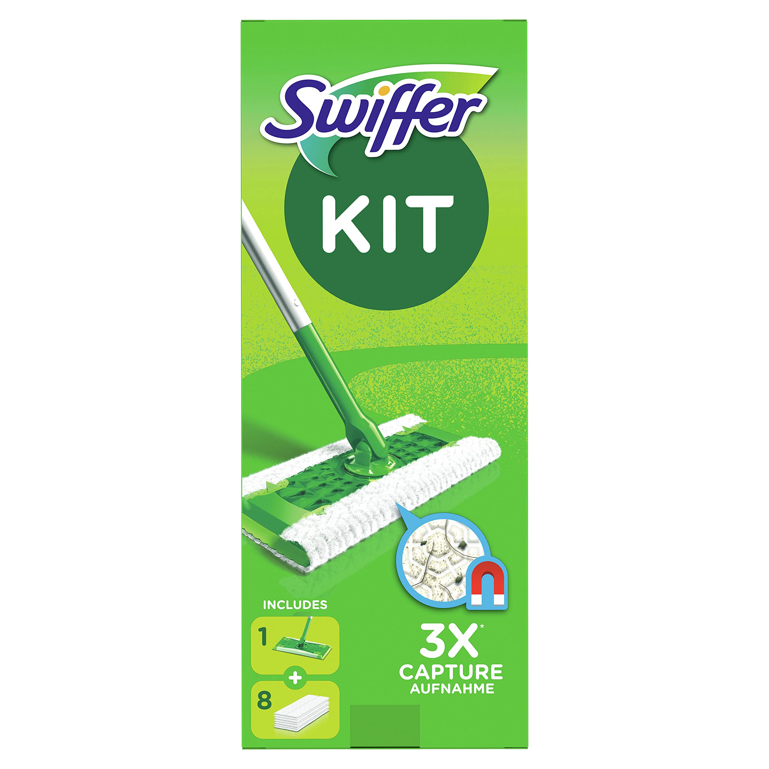Swiffer Set 1 Floor Mop Plus 8 Floor Dusters